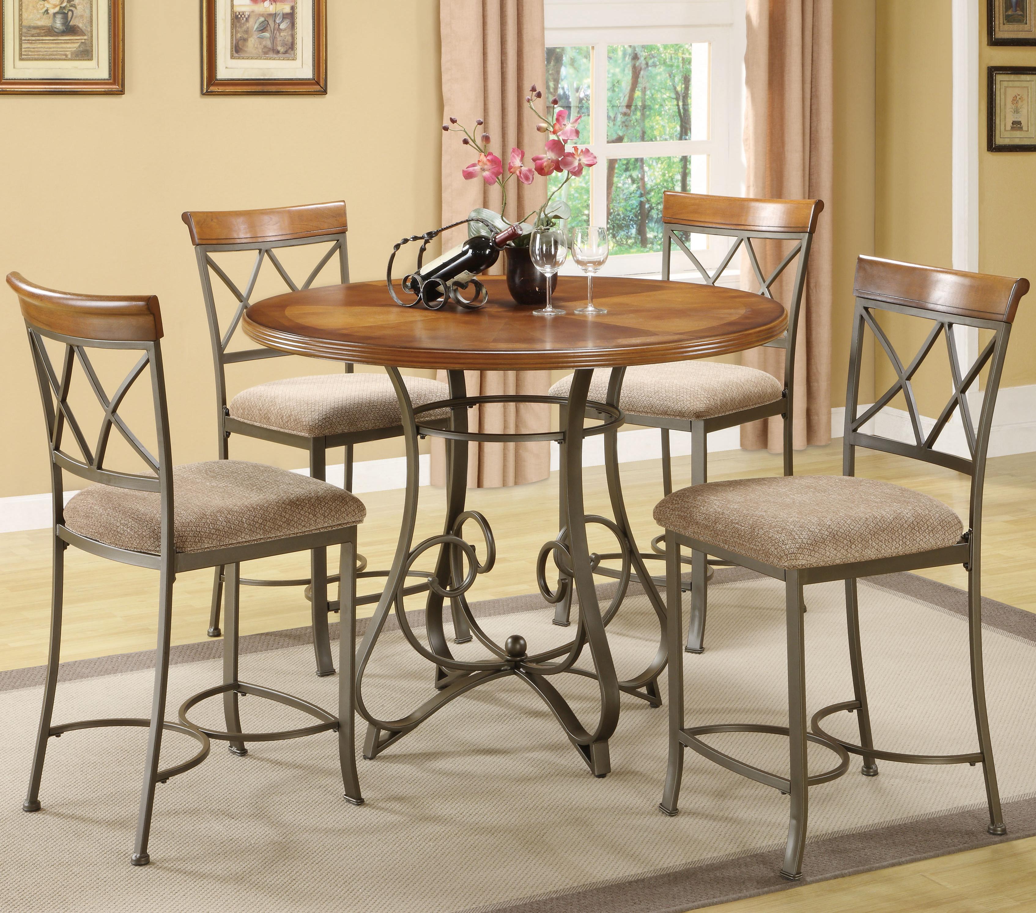 Powell Hamilton POW697 AKIT 3 Piece Pub Table Set Wayside